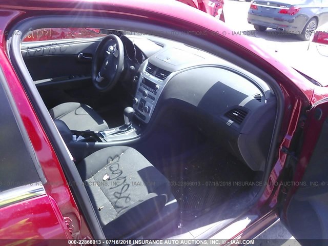1G1ZC5E09CF339662 - 2012 CHEVROLET MALIBU 1LT 红色 照片 5