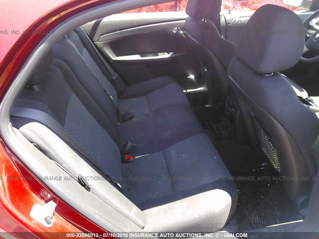 1G1ZC5E09CF339662 - 2012 CHEVROLET MALIBU 1LT 红色 照片 8