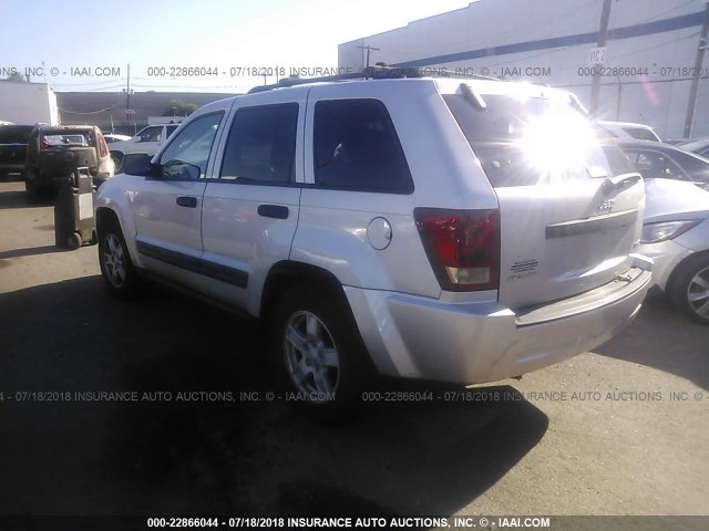 1J8GR48K35C536294 - 2005 JEEP GRAND CHEROKEE LAREDO/COLUMBIA/FREEDOM 银色 照片 3
