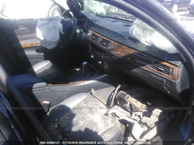 WBAVC735X7KP33407 - 2007 BMW 328 XI SULEV BLACK photo 5