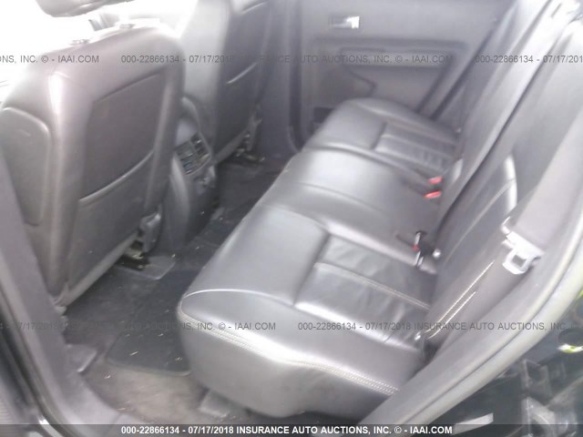 2FMDK49C19BA76799 - 2009 FORD EDGE LIMITED BLACK photo 8