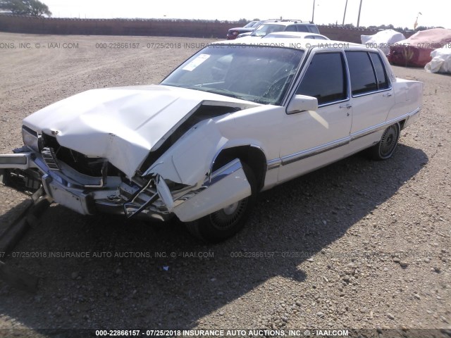 1G6CB53B0N4274531 - 1992 CADILLAC FLEETWOOD WHITE photo 2