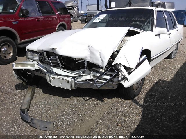 1G6CB53B0N4274531 - 1992 CADILLAC FLEETWOOD WHITE photo 6