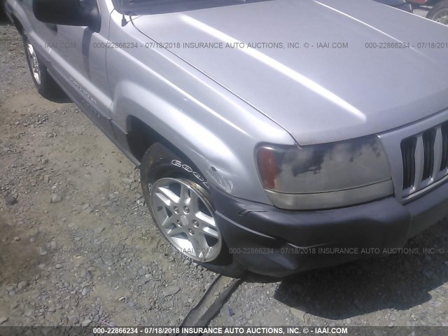 1J4GX48S24C147071 - 2004 JEEP GRAND CHEROKEE LAREDO/COLUMBIA/FREEDOM 银色 照片 6