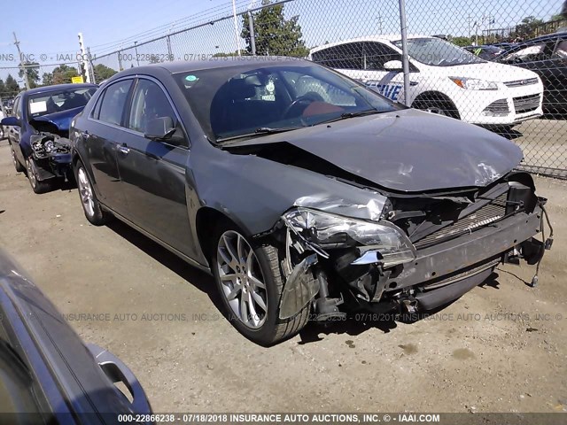 1G1ZK57B19F212592 - 2009 CHEVROLET MALIBU LTZ 灰色 照片 1