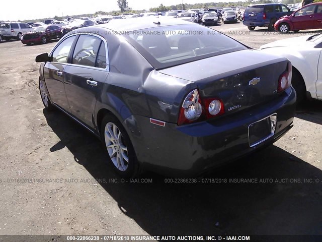 1G1ZK57B19F212592 - 2009 CHEVROLET MALIBU LTZ 灰色 照片 3