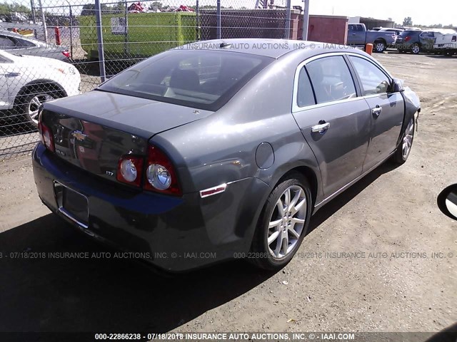 1G1ZK57B19F212592 - 2009 CHEVROLET MALIBU LTZ 灰色 照片 4