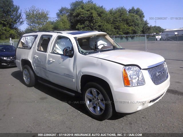 1GKS2KE70DR182311 - 2013 GMC YUKON XL K1500 SLT WHITE photo 1