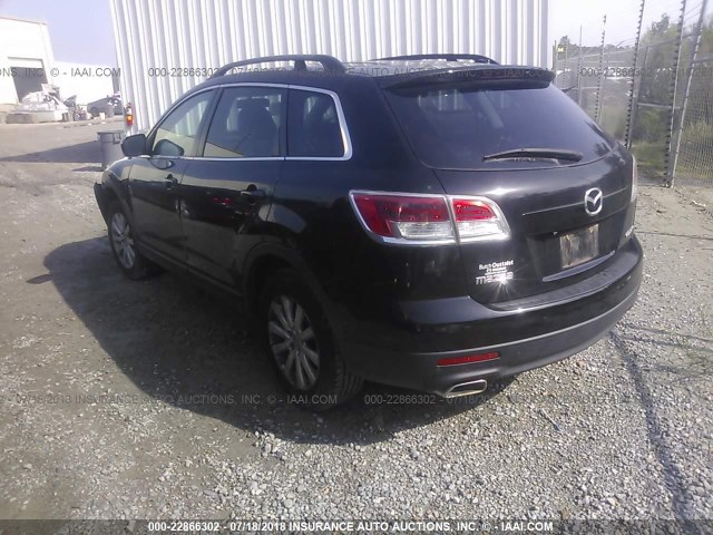 JM3TB28A590168642 - 2009 MAZDA CX-9 BLACK photo 3