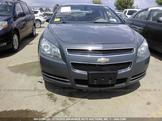 1G1ZH57BX94267911 - 2009 CHEVROLET MALIBU 1LT GRAY photo 6