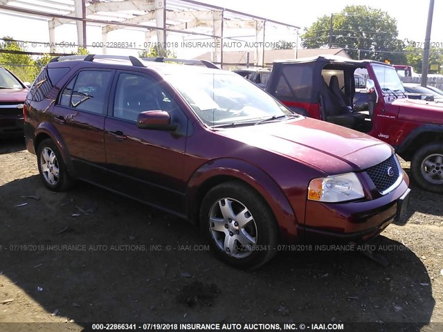 1FMDK06135GA30518 - 2005 FORD FREESTYLE LIMITED RED photo 1