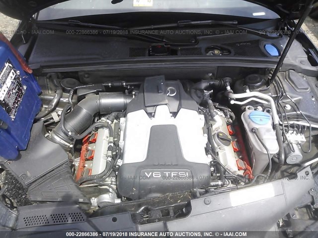 WAUCGAFR2FA056686 - 2015 AUDI S5 PREMIUM PLUS 黑色 照片 10