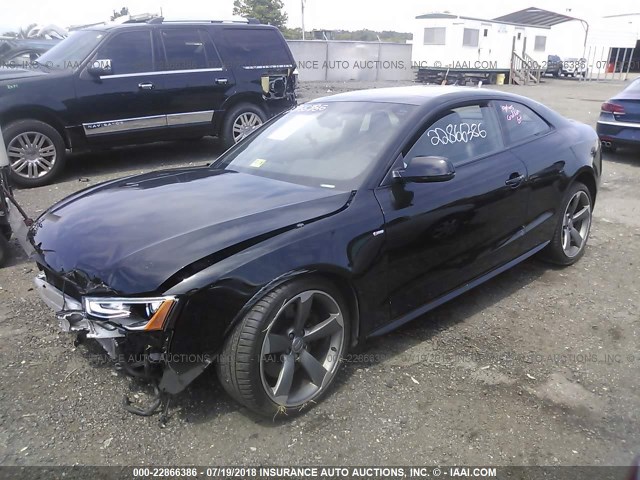 WAUCGAFR2FA056686 - 2015 AUDI S5 PREMIUM PLUS 黑色 照片 2