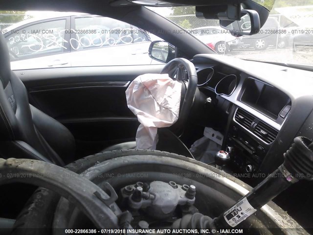 WAUCGAFR2FA056686 - 2015 AUDI S5 PREMIUM PLUS 黑色 照片 5