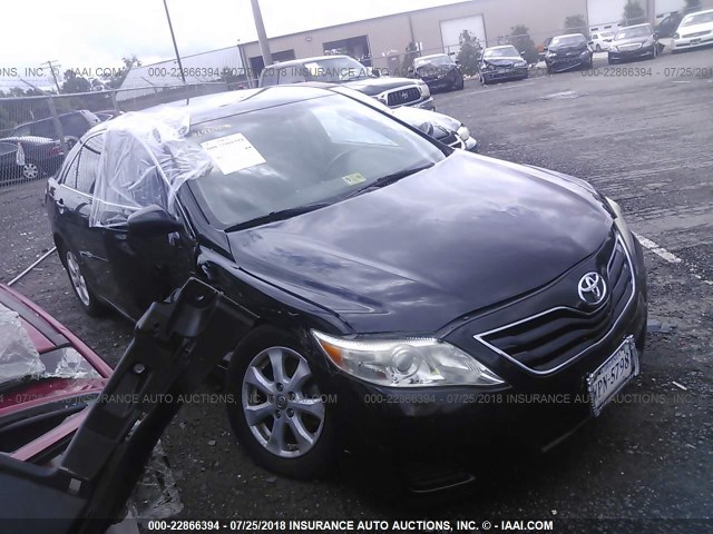 4T1BF3EK6BU169837 - 2011 TOYOTA CAMRY SE/LE/XLE BLACK photo 1