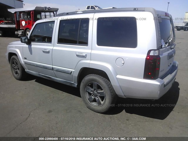 1J8HG48K78C153926 - 2008 JEEP COMMANDER SPORT Արծաթագույն լուսանկար 3