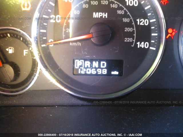 1J8HG48K78C153926 - 2008 JEEP COMMANDER SPORT Արծաթագույն լուսանկար 7