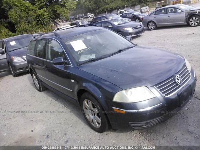 WVWWH63B43E327110 - 2003 VOLKSWAGEN PASSAT GLX 黑色 照片 1