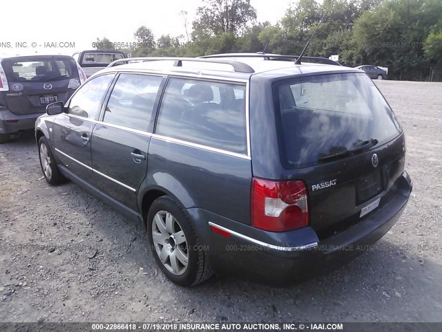 WVWWH63B43E327110 - 2003 VOLKSWAGEN PASSAT GLX 黑色 照片 3