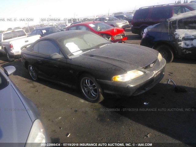 1FALP42T6SF185068 - 1995 FORD MUSTANG GT/GTS BLACK photo 1