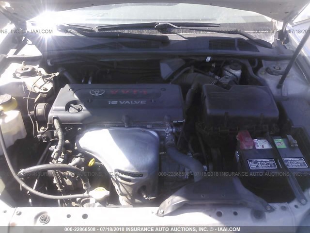 4T1BE32K54U887633 - 2004 TOYOTA CAMRY LE/XLE/SE Gümüş foto 10