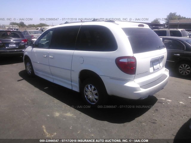 2C4GP64L45R313888 - 2005 CHRYSLER TOWN & COUNTRY LIMITED WHITE photo 3