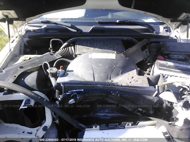 1J4RH4GK8AC113817 - 2010 JEEP COMMANDER SPORT თეთრი ფოტო 10