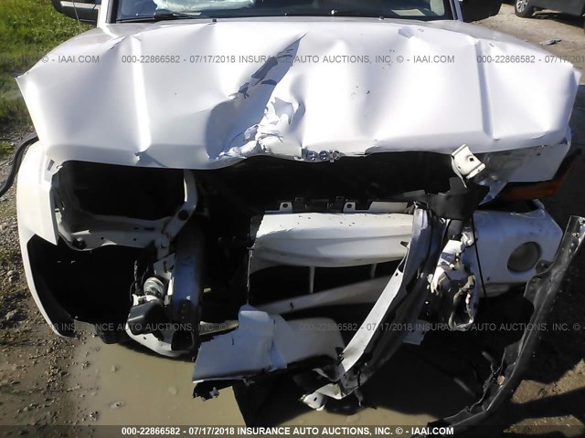 1J4RH4GK8AC113817 - 2010 JEEP COMMANDER SPORT თეთრი ფოტო 6