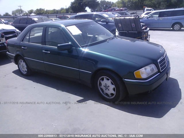 WDBHA28E9TF381651 - 1996 MERCEDES-BENZ C 280 GREEN photo 1