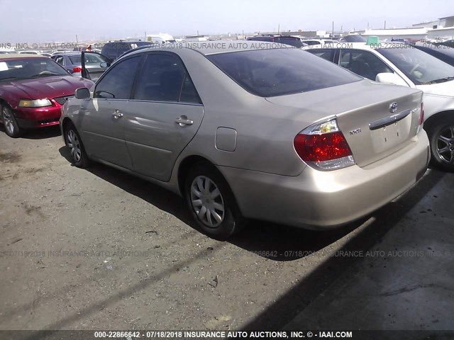 4T1BE32K75U610273 - 2005 TOYOTA CAMRY LE/XLE/SE 棕色 照片 3