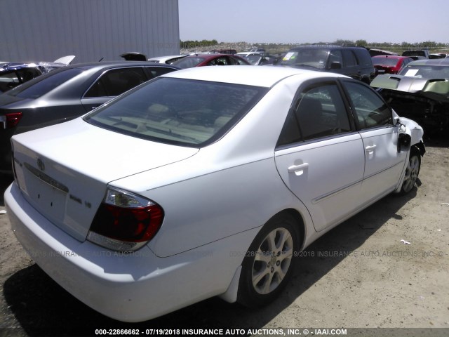 4T1BF32K35U612664 - 2005 TOYOTA CAMRY LE/XLE/SE Ağ foto 4
