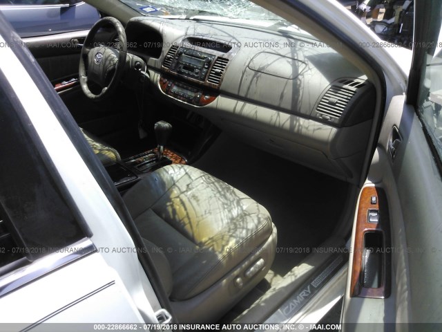 4T1BF32K35U612664 - 2005 TOYOTA CAMRY LE/XLE/SE Ağ foto 5