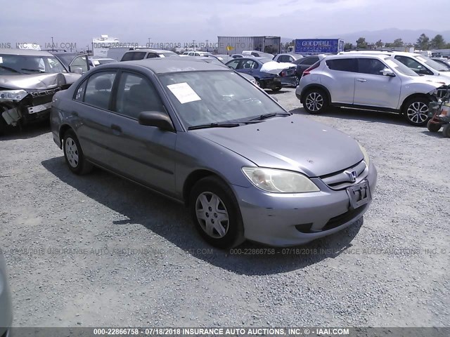 2HGES16375H552834 - 2005 HONDA CIVIC DX VP 灰色 照片 1
