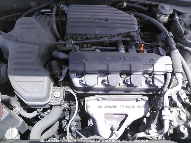 2HGES16375H552834 - 2005 HONDA CIVIC DX VP 灰色 照片 10