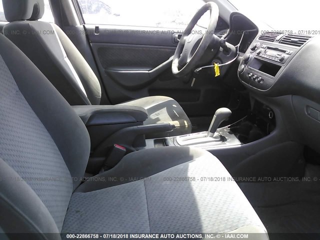 2HGES16375H552834 - 2005 HONDA CIVIC DX VP 灰色 照片 5