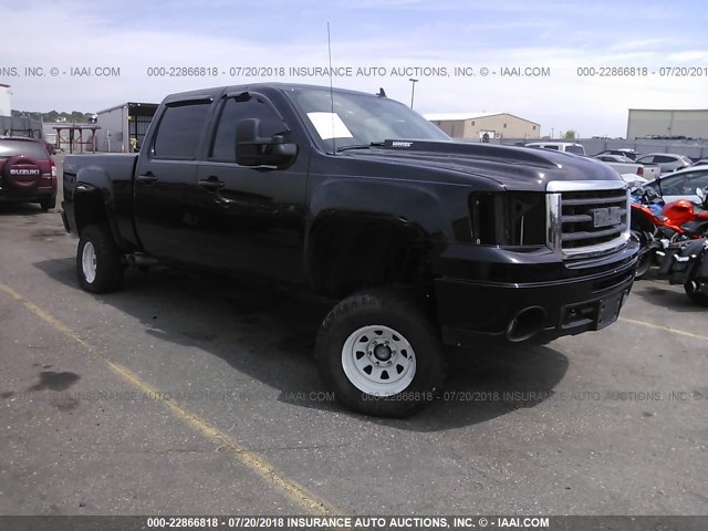 3GTEK13Y47G538438 - 2007 GMC NEW SIERRA K1500 BLACK photo 1