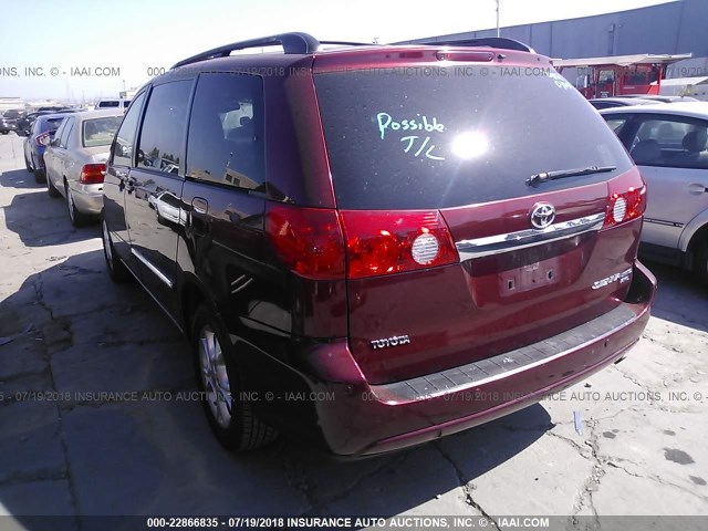 5TDBA22C06S058978 - 2006 TOYOTA SIENNA XLE/XLE LIMITED RED photo 3