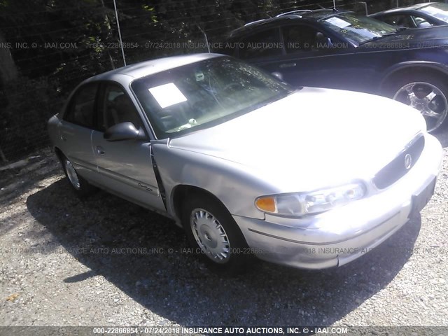 2G4WY55J911314796 - 2001 BUICK CENTURY LIMITED SILVER photo 1