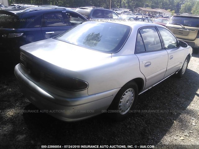 2G4WY55J911314796 - 2001 BUICK CENTURY LIMITED SILVER photo 4