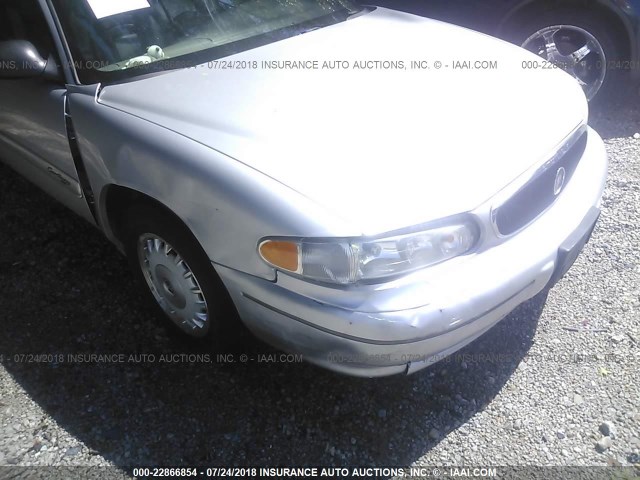 2G4WY55J911314796 - 2001 BUICK CENTURY LIMITED SILVER photo 6