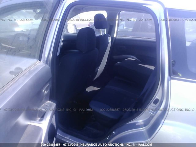 JA4LS21W28Z006325 - 2008 MITSUBISHI OUTLANDER ES 银色 照片 8