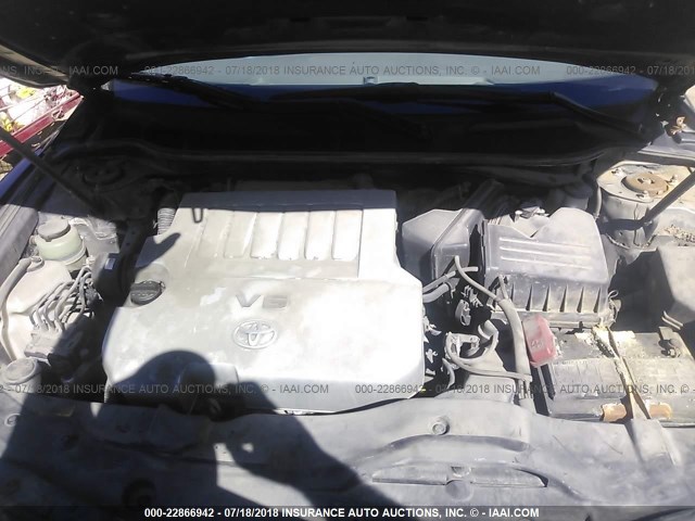 4T1BK3EK5BU124982 - 2011 TOYOTA CAMRY SE/LE/XLE ნაცრისფერი ფოტო 10