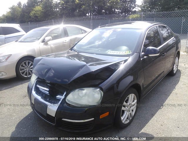 3VWEF71KX7M176569 - 2007 VOLKSWAGEN JETTA WOLFSBURG 黑色 照片 2