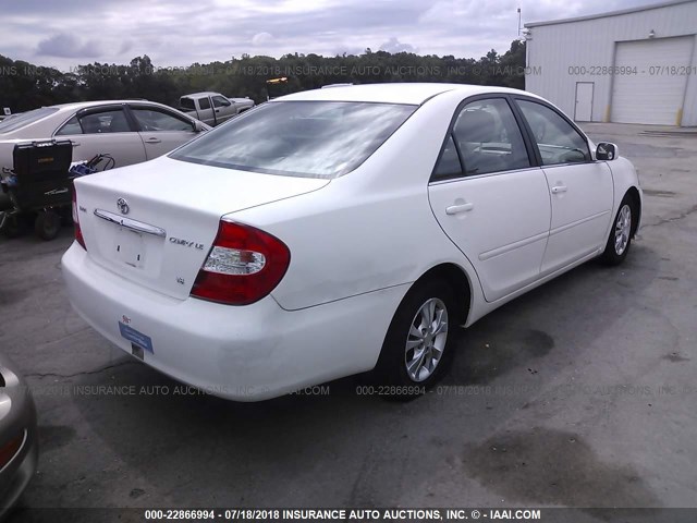 4T1BF32K04U070664 - 2004 TOYOTA CAMRY LE/XLE/SE Ağ foto 4