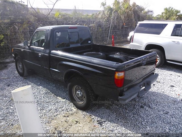 4F4YR12D73TM04910 - 2003 MAZDA B2300 BLACK photo 3