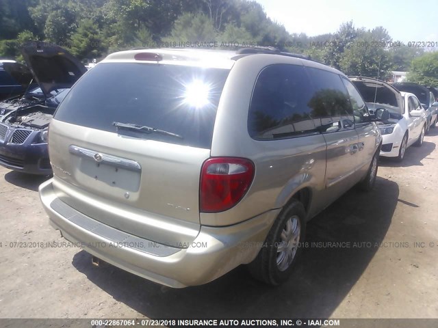 2A4GP54L47R186258 - 2007 CHRYSLER TOWN & COUNTRY TOURING GOLD photo 4