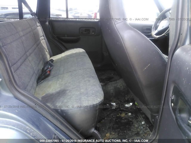 1J4FF68S8XL605324 - 1999 JEEP CHEROKEE SPORT/CLASSIC ლურჯი ფოტო 8