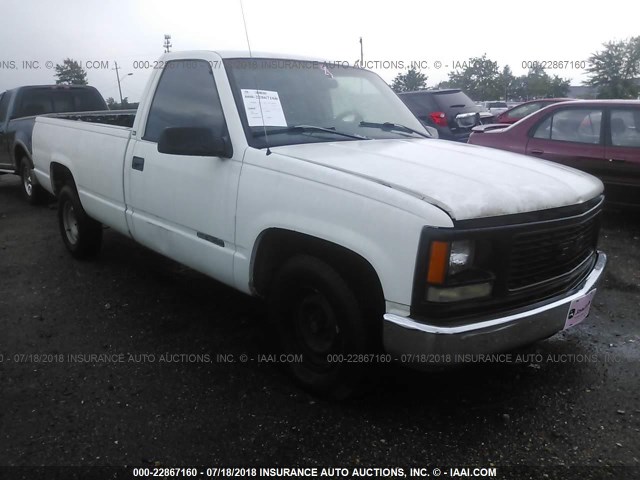 1GTEC14WXVZ541142 - 1997 GMC SIERRA C1500 WHITE photo 1