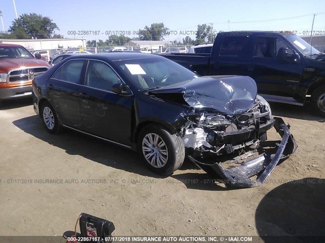 4T1BF1FK5CU588007 - 2012 TOYOTA CAMRY SE/LE/XLE შავი ფოტო 1