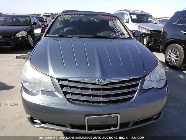 1C3LC55D99N535894 - 2009 CHRYSLER SEBRING TOURING Light Blue photo 6